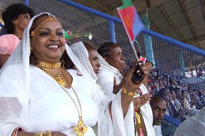 The audience, ceremony of 17th Independence Day - Asmara Stadium.