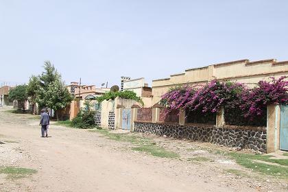 Street scenery - Gheza Banda Asmara Eritrea.