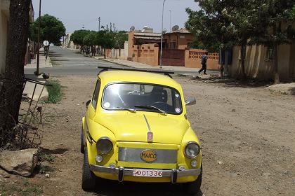 Street scenery - Gheza Banda Asmara Eritrea.