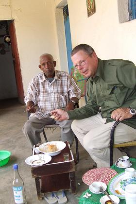 Mebrahtu and Hans van der Splinter - Keren Eritrea.