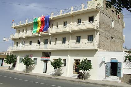 Decorated Yohannes Hotel - Keren Eritrea.