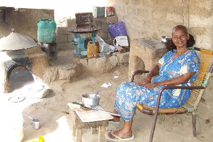 Traditional kitchen - Keren Eritrea.