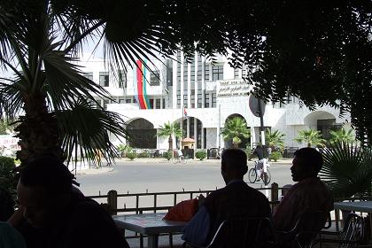 View on the Commercial Bank of Eritrea - Keren.