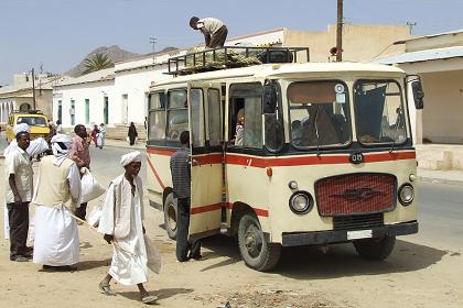 Oldtimer bus - Keren Eritrea.