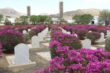 Italian war cemetary - Keren Eritrea.