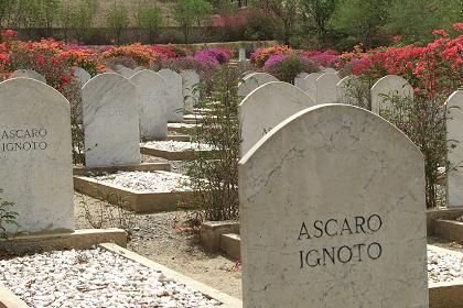 Italian war cemetary - Keren Eritrea.