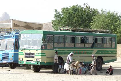 Bus station - Keren Eritrea.