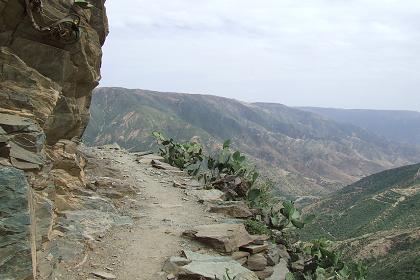 The trail from Argolo to Shegerni.