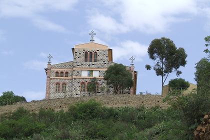 Abune Argawi Orthodox Church - Asmara Massawa road.