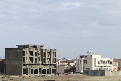 Construction activities - Mai Temenai Asmara Eritrea.