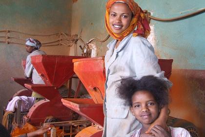 Spices grindery - Medeber markets Asmara Eritrea.