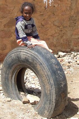 Local children - Deposito Asmara Eritrea.