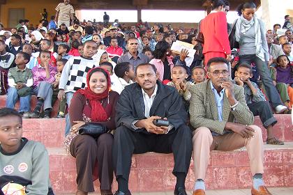 The audience - Bahti Meskerem Square and Stadium - Asmara Eritrea.