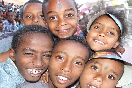 The children - Bahti Meskerem Square and Stadium - Asmara Eritrea.