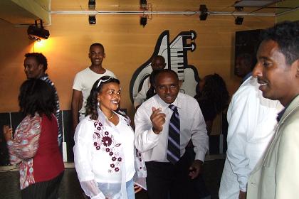 Dancing at the IndependenceDay feast - Berhe Aiba Hotel Asmara Eritrea.