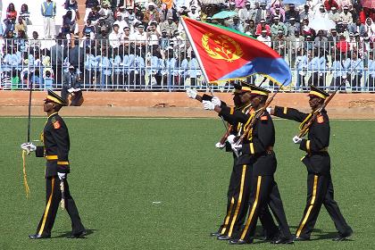 Military parades, Independence Day ceremonies - Asmara Stadium.