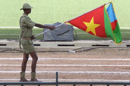 Military parades, Independence Day ceremonies - Asmara Stadium.