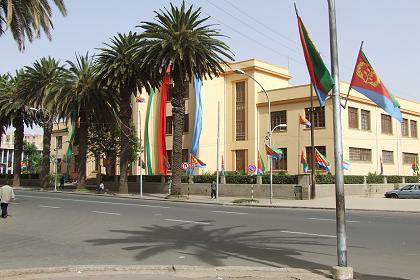 Decorated High Court - Harnet Avenue Asmara Eritrea.