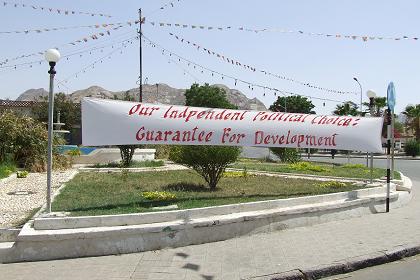 Independence Day banners - Keren Eritrea.