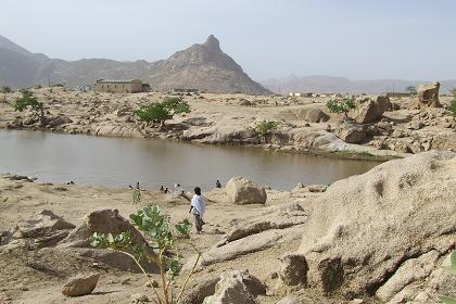 Small lake near Ciuf Ciufit - Keren Eritrea.