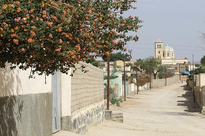 Local scenery, St Michael Church - Keren Eritrea.