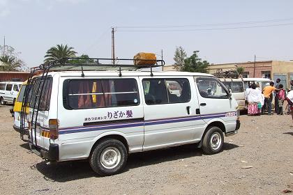 Bloko Godaif bus station - Asmara Eritrea.