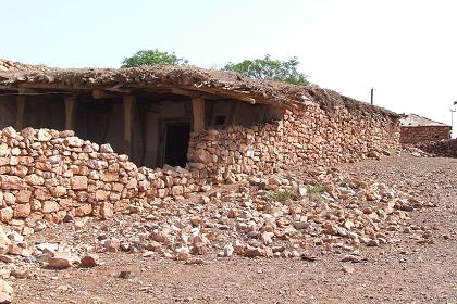Traditional house (Hidmo) - Adi Hawesha Eritrea.