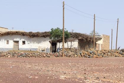 Traditional house (Hidmo) - Adi Hawesha Eritrea.