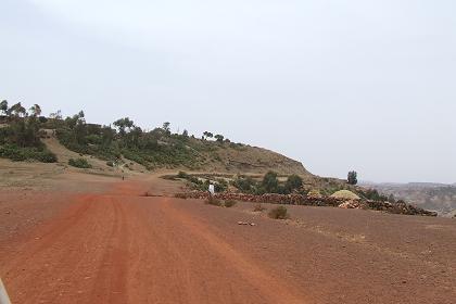 The road to Tselot - Tselot Eritrea.