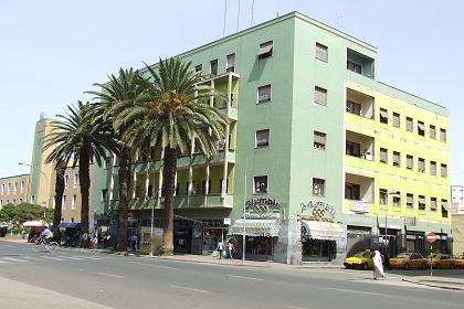 Shops and apartments -  Harnet Avenue Asmara Eritrea.