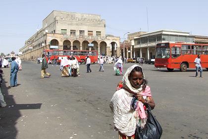 Mede Ertra bus station - Asmara Eritrea.