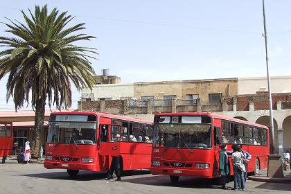 Mede Ertra bus station - Asmara Eritrea.