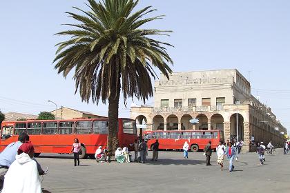 Mede Ertra bus station - Asmara Eritrea.