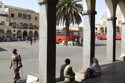 Mede Ertra bus station - Asmara Eritrea.