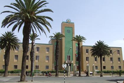 Town Hall - Harnet Avenue Asmara Eritrea.