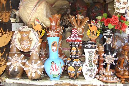 Souvenir stall - Asmara Eritrea.