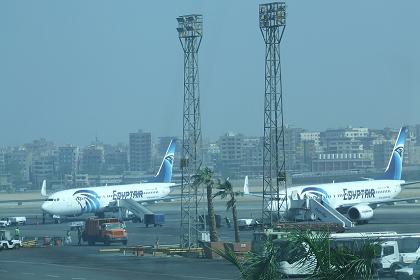 Cairo International Airport.