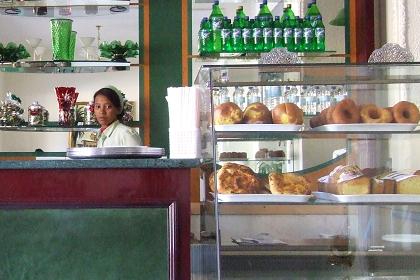 Cathedral Snack bar - Harnet Avenue Asmara Eritrea.