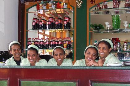 Yerusalem, Mebrak, Haddas, Mitslal and Semhar - Cathedral Snack bar Asmara Eritrea.