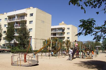 Apartments - Corea Housing Complex Asmara Eritrea.