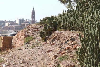 View from the hill - Gheza Berhanu Asmara Eritrea.