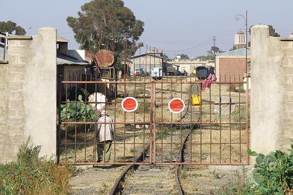 Entrance - Ferrovia Asmara Eritrea.