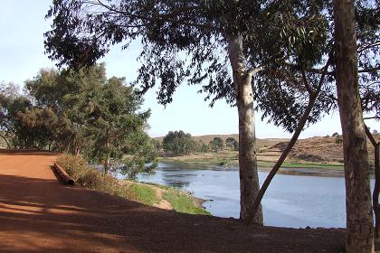 Water reservoir - Road to Adi Nefas Eritrea.