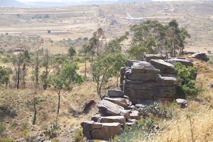 The stones connect Asmara with Tigray - Martyrs Park Kahawta Asmara.