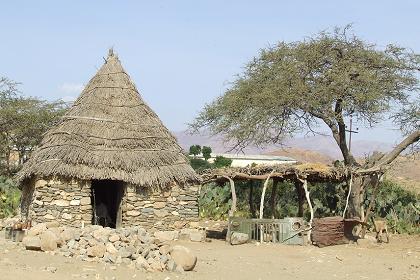 Traditional house (Tukul) - Keren Eritrea.