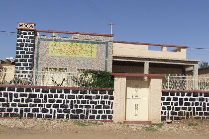 Decorated house - Mai Chehot Asmara Eritrea.