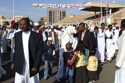 Celebration of Eid Al-Adha - Bahti Meskerem Square Asmara Eritrea.