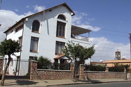 Italian style housing - Emberemi Street Gejeret Asmara Eritrea.