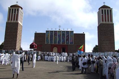 Nigdet Nda Mariam Orthodox Cathedral - Asmara Eritrea.