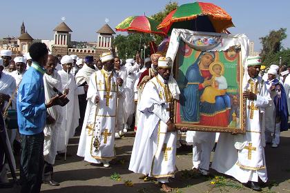 Nigdet Nda Mariam Orthodox Cathedral - Asmara Eritrea.